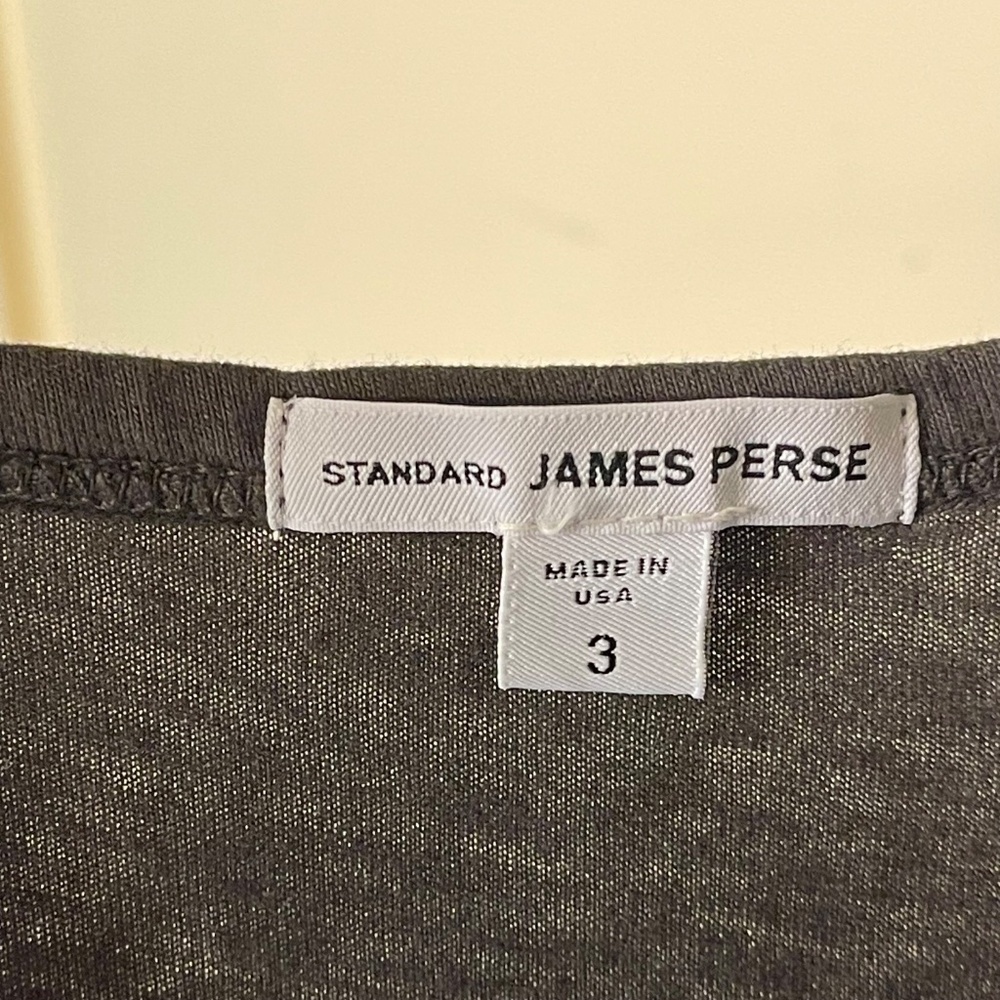 James Perse Dark Gray Sleeveless A-Line Dress - Picture 3 of 7